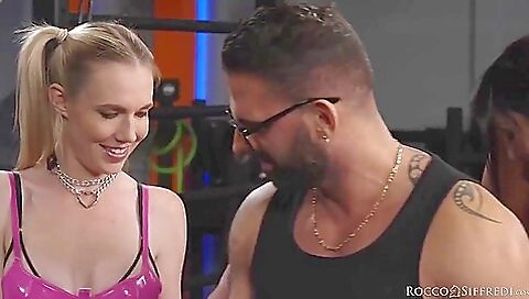 Hawt black girl fucked by a white ass