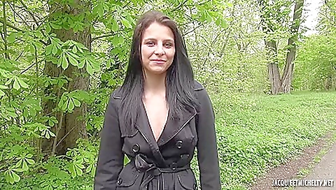 Flashing in the park and riding her sex toy Flashing in the park and riding her sex toy